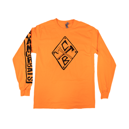 Beanie Bat Longsleeve - Safety Orange