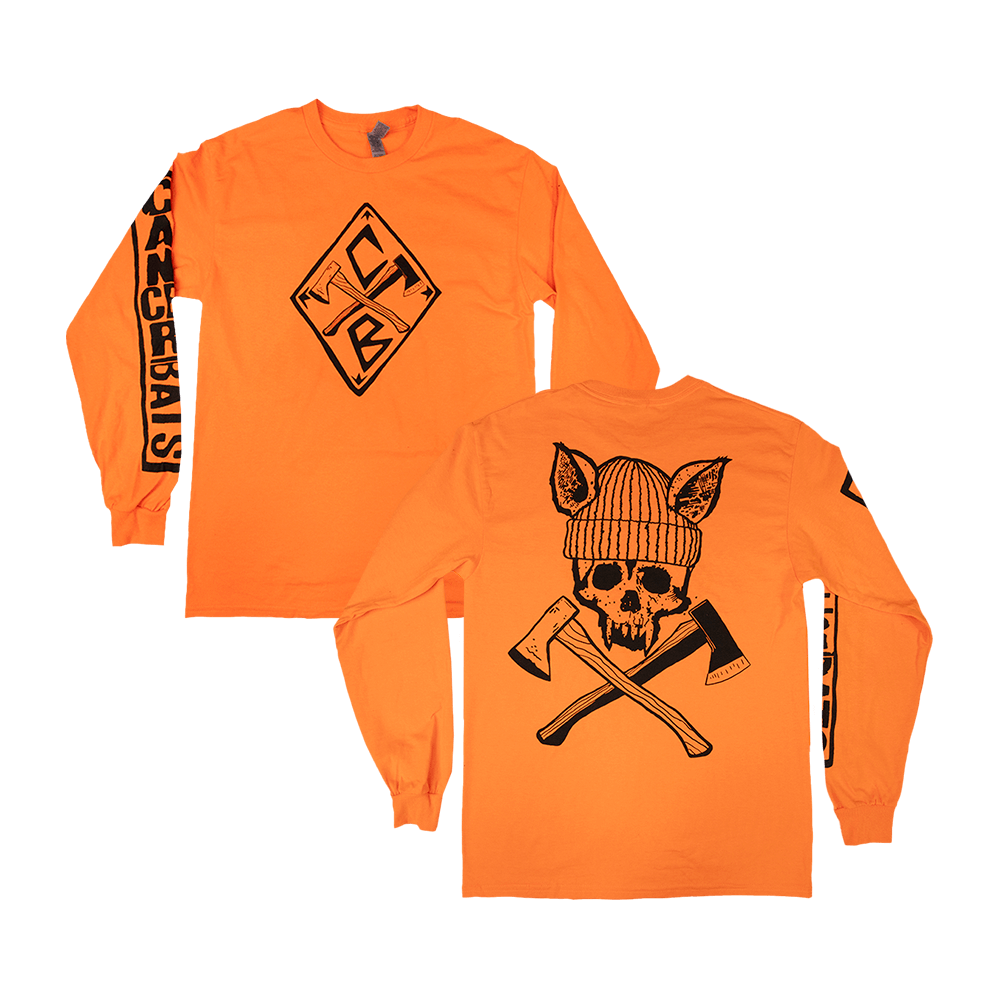 Beanie Bat Longsleeve - Safety Orange