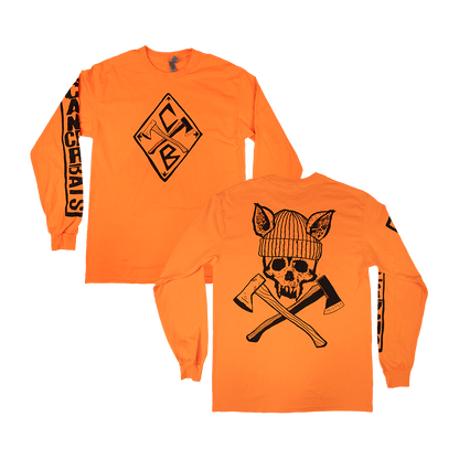 Beanie Bat Longsleeve - Safety Orange