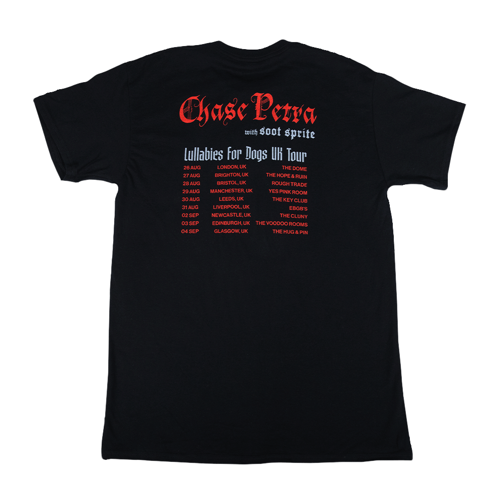 Lulabies For Dogs UK Tour Tee - Black