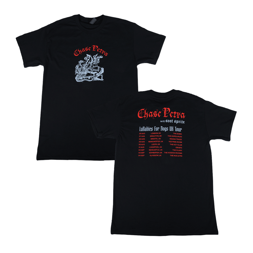 Lulabies For Dogs UK Tour Tee - Black