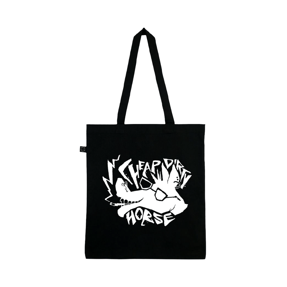 Smoking Horse Tote - Black