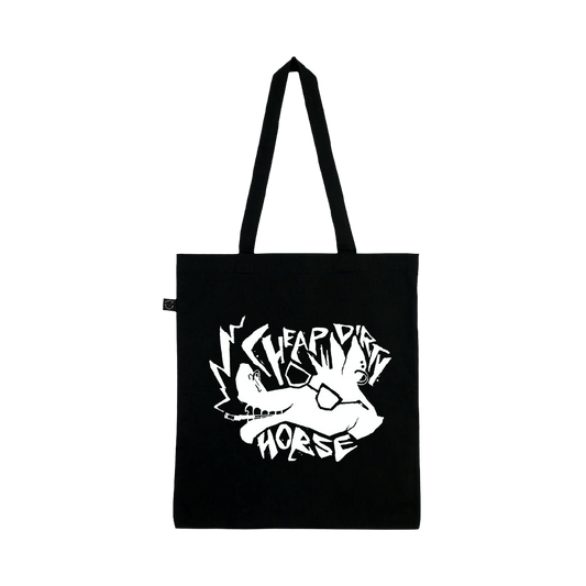 Smoking Horse Tote - Black