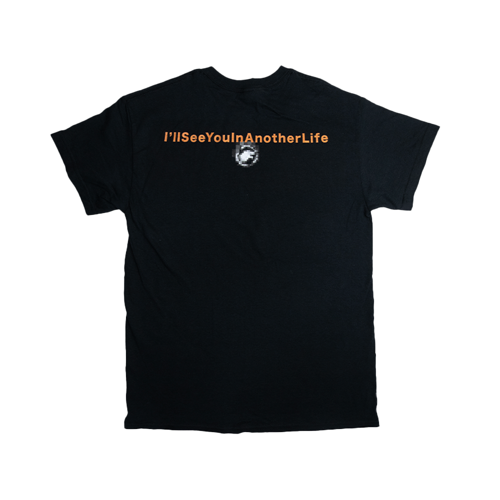 Fades Into The Above Tee - Black