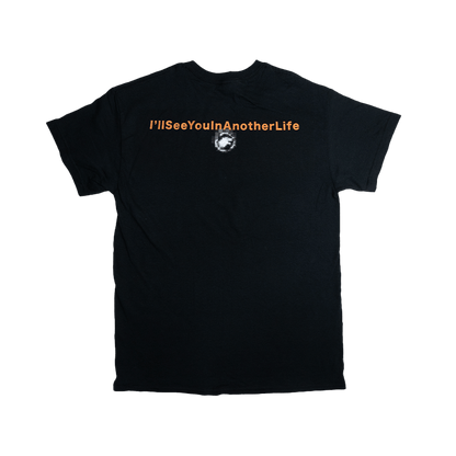 Fades Into The Above Tee - Black
