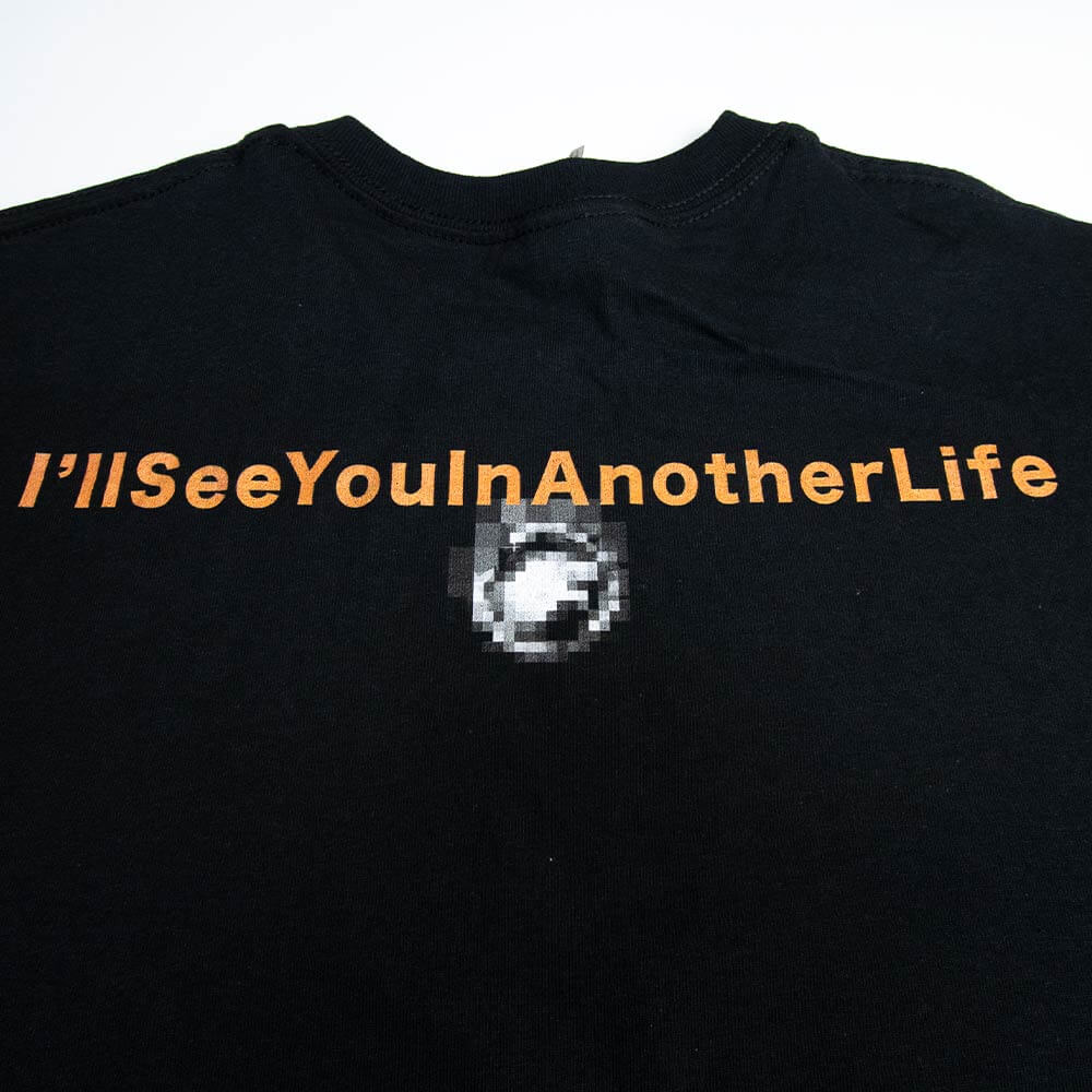 Fades Into The Above Tee - Black
