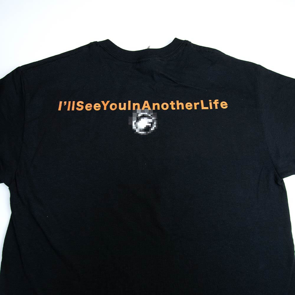 Fades Into The Above Tee - Black
