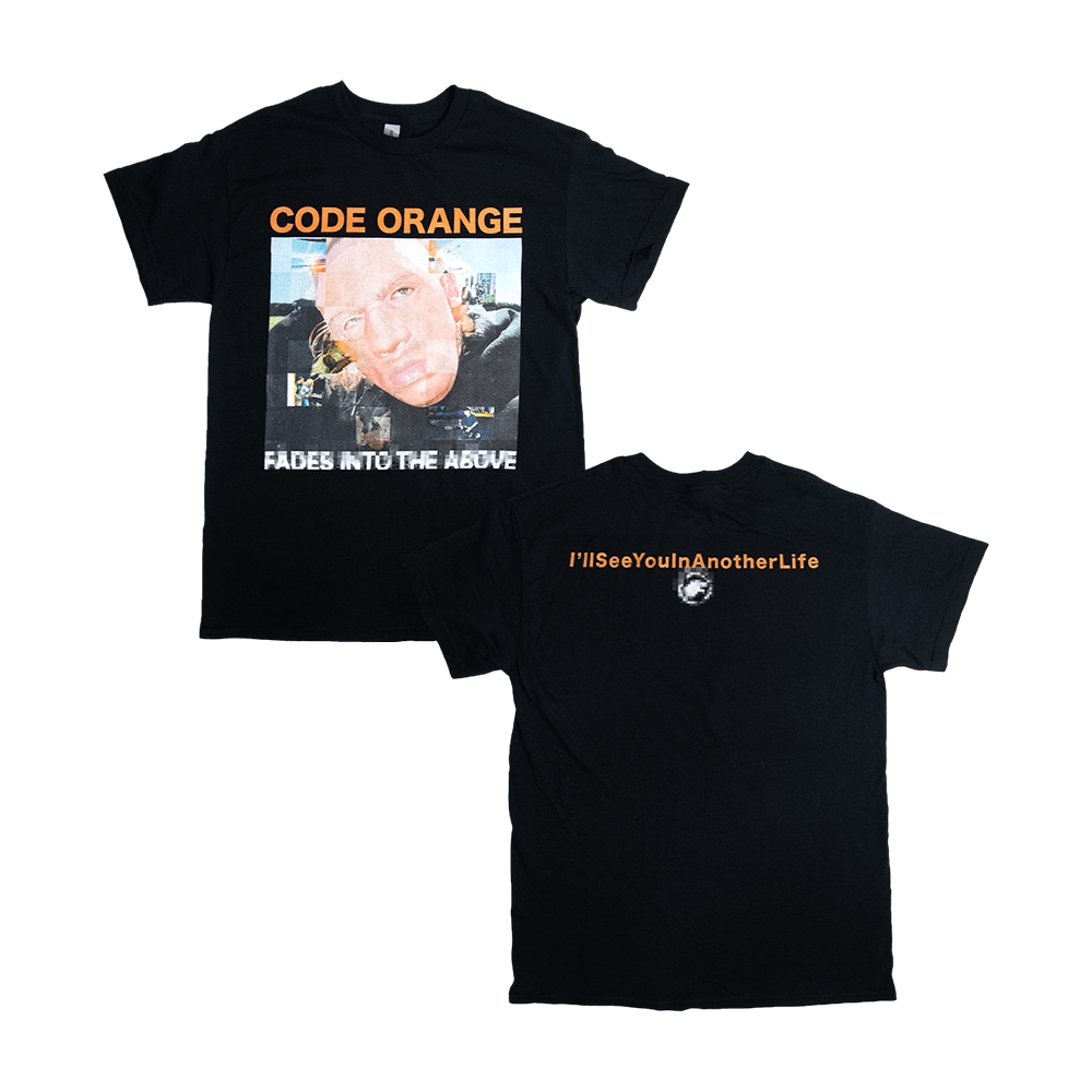 Fades Into The Above Tee - Black