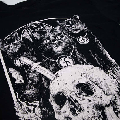 Cat Tee - Black