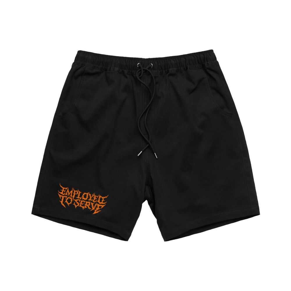 Death Metal Shorts - Black