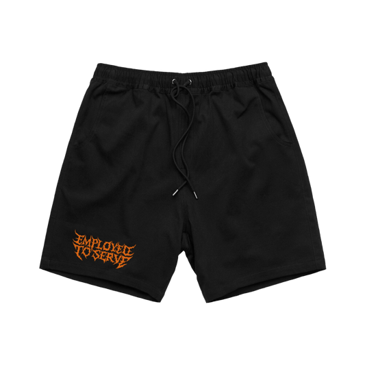 Death Metal Shorts - Black