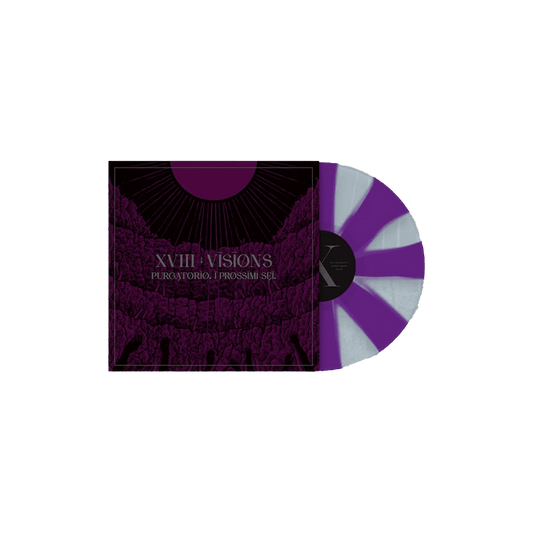 Purgatorio 10" Vinyl - Purple/Clear Pinwheel