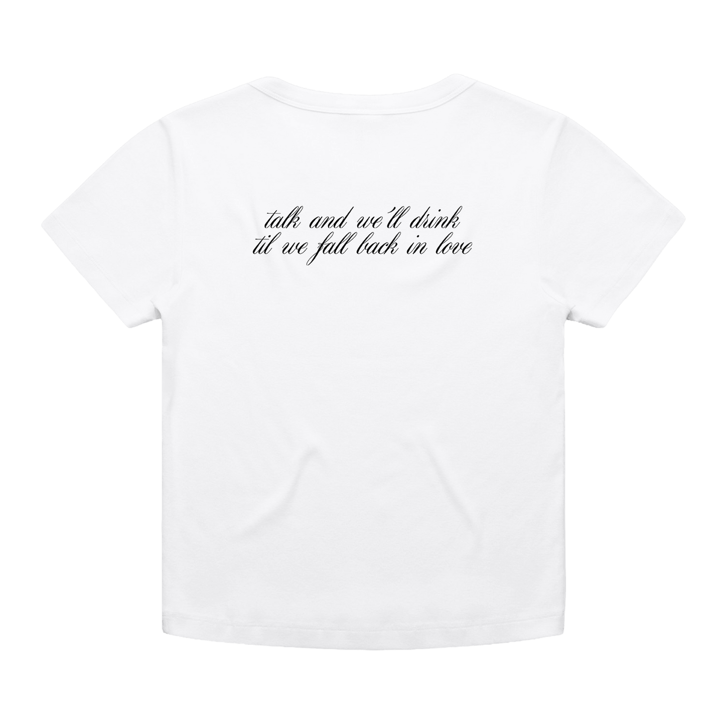 My Man & Me Women's Baby Tee - White