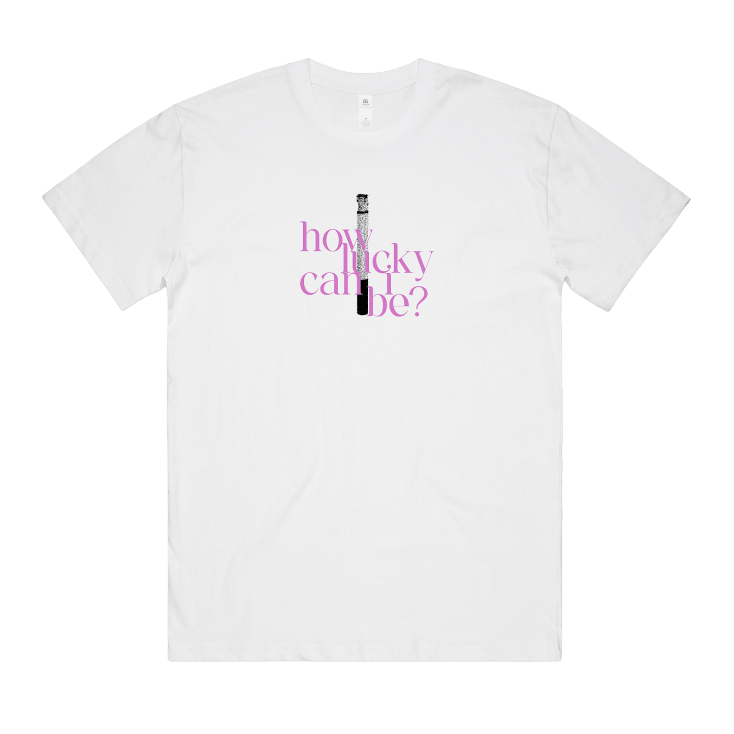 How Lucky Tee - White