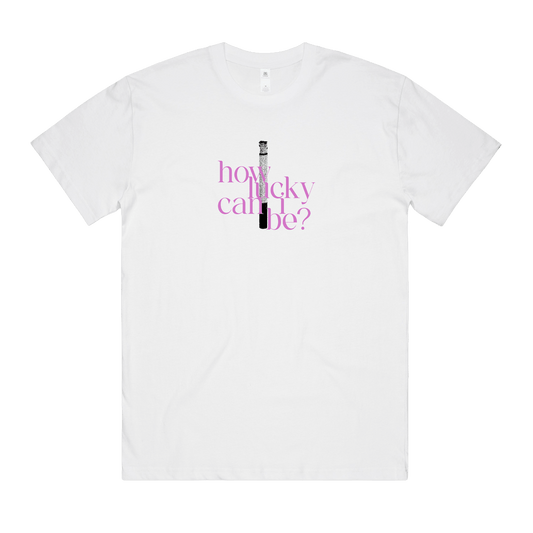 How Lucky Tee - White