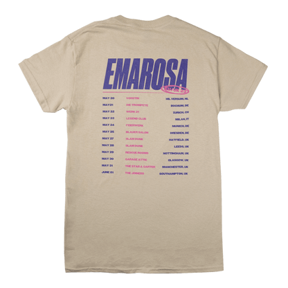 UK/EU 2023 Tour T-Shirt - Natural