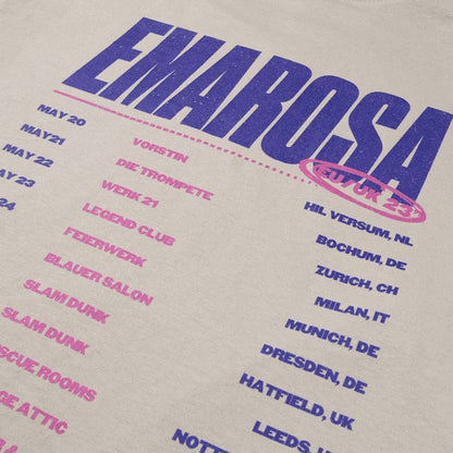 UK/EU 2023 Tour T-Shirt - Natural