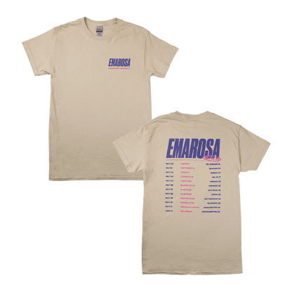 UK/EU 2023 Tour T-Shirt - Natural