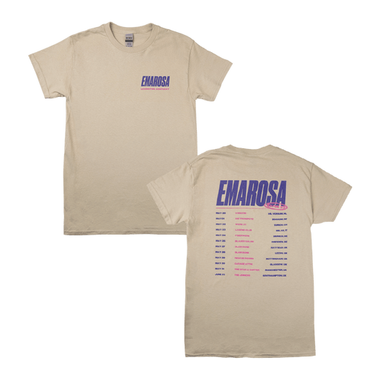 UK/EU 2023 Tour T-Shirt - Natural