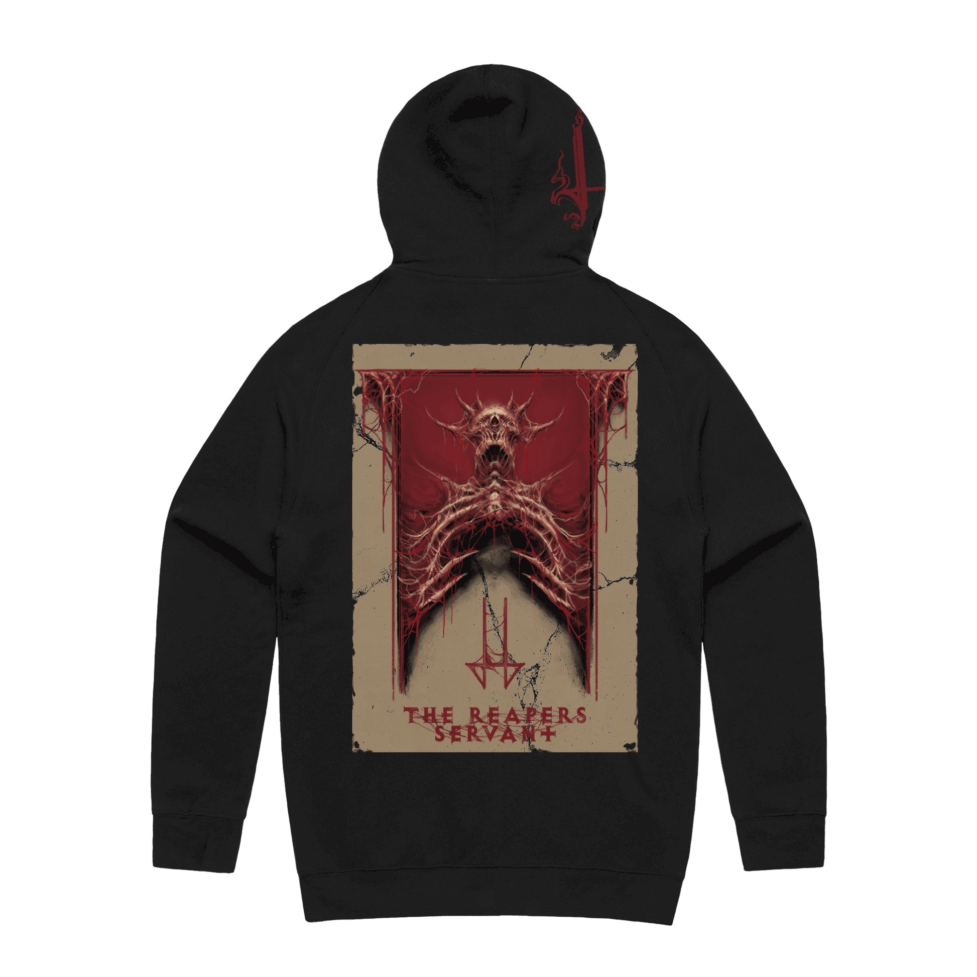 Reapers Servant Zip Hoodie - Black