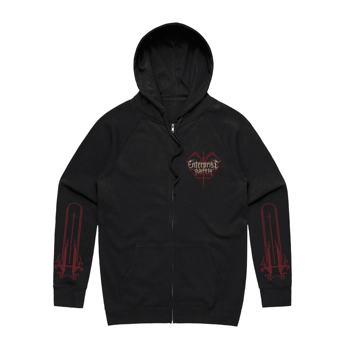 Reapers Servant Zip Hoodie - Black