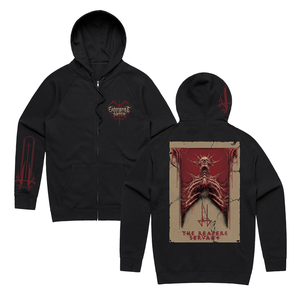 Reapers Servant Zip Hoodie - Black