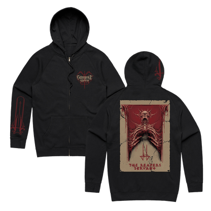 Reapers Servant Zip Hoodie - Black