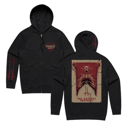 Reapers Servant Zip Hoodie - Black