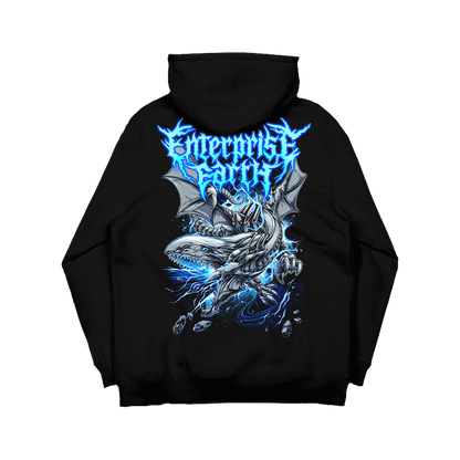 Blue Eyes Hoodie - Black
