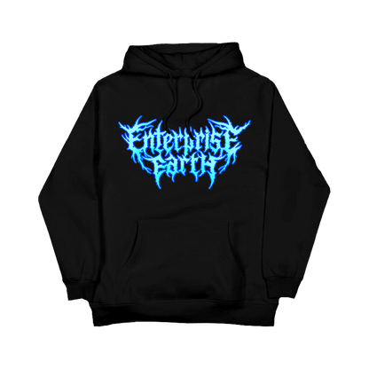 Blue Eyes Hoodie - Black