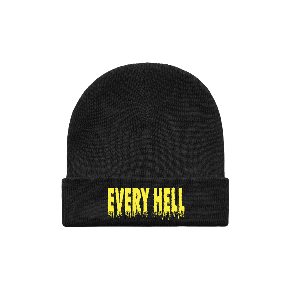 Every Hell Logo Beanie - Black
