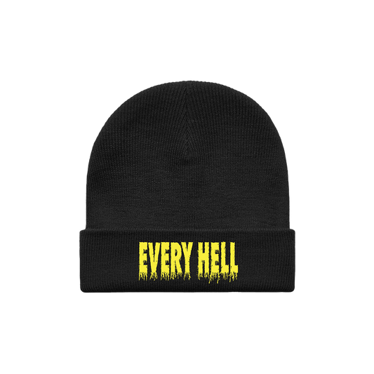Every Hell Logo Beanie - Black