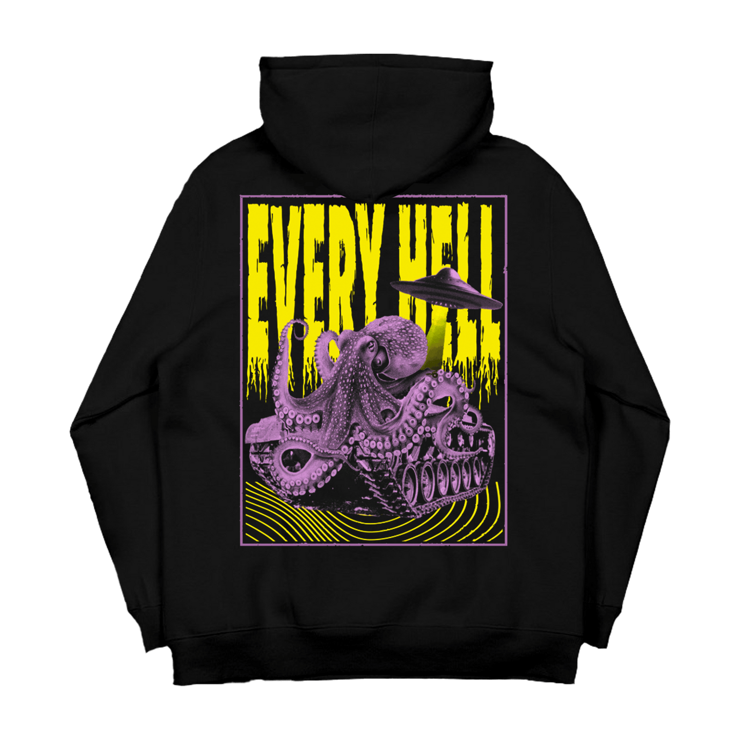 Octotank Hoodie - Black