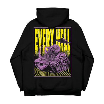 Octotank Hoodie - Black