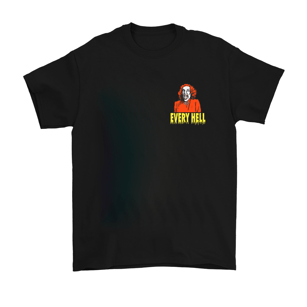 Let Me Go Scream Tee - Black