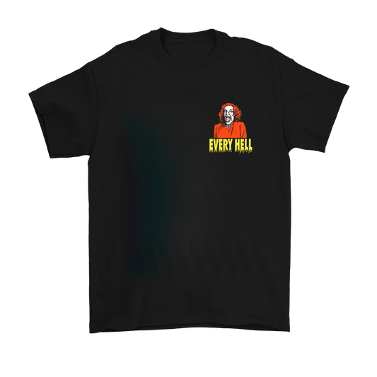 Let Me Go Scream Tee - Black