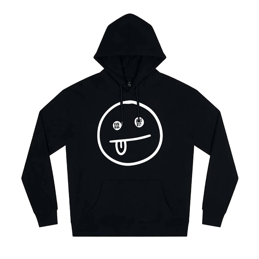 Smiley Hoodie - Black