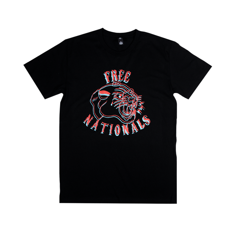 3D Panther Tee - Black