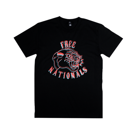 3D Panther Tee - Black