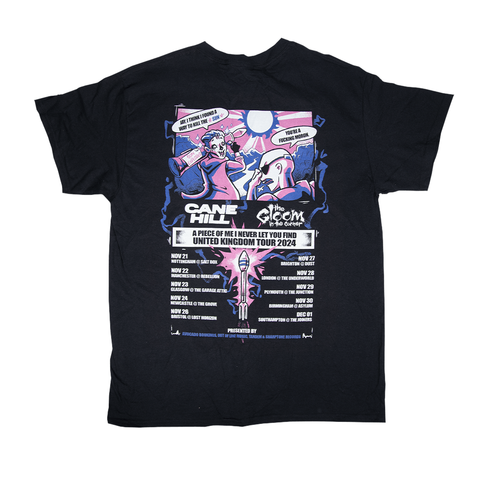Cane Hill x TGITC Tour '24 Tee - Black