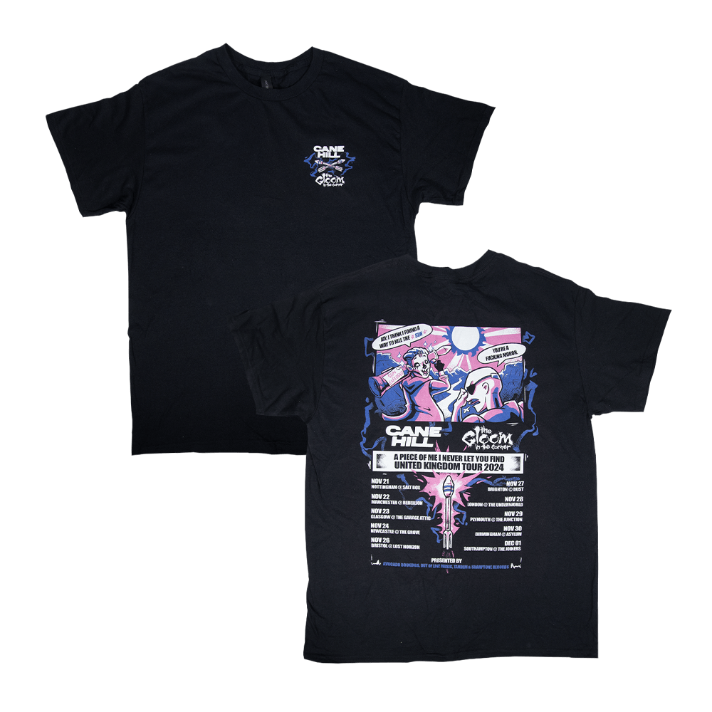 Cane Hill x TGITC Tour '24 Tee - Black