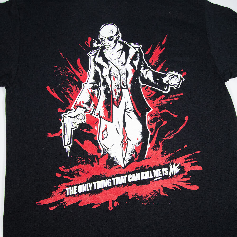 The Only Thing That Can Kill Me is Me Tee - Black