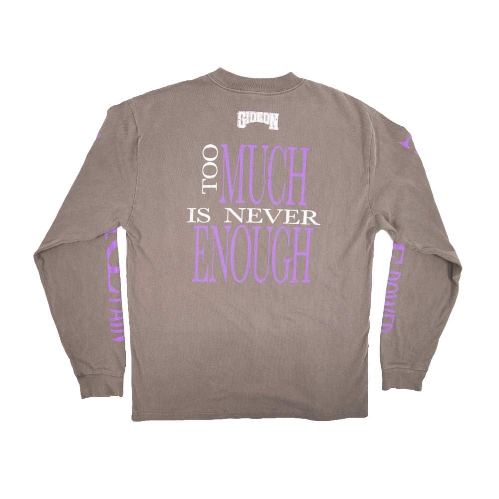 GB Rip Longsleeve - Faded Brown