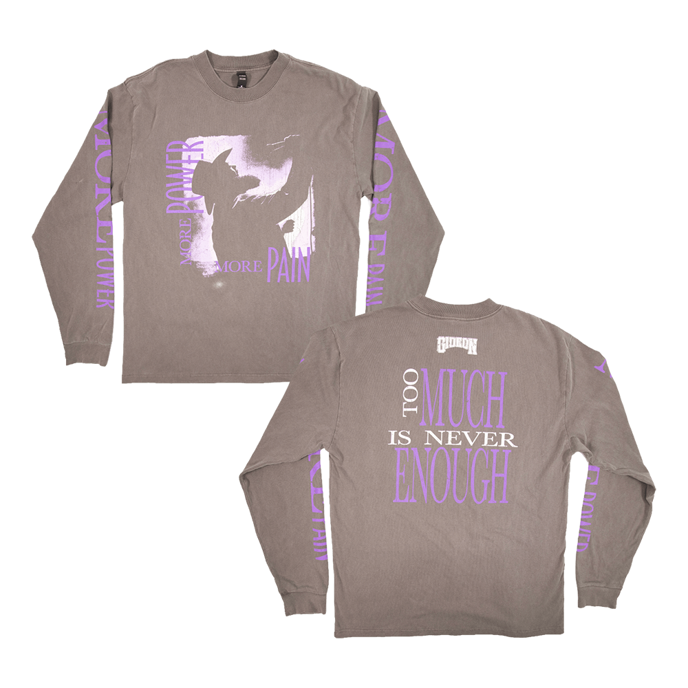 GB Rip Longsleeve - Faded Brown