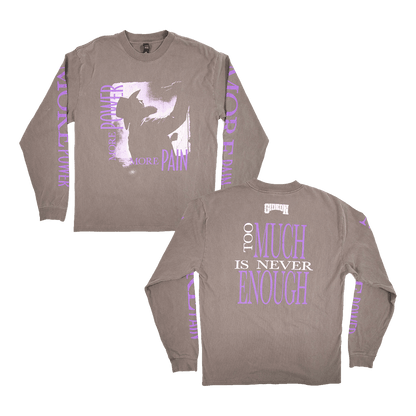 GB Rip Longsleeve - Faded Brown