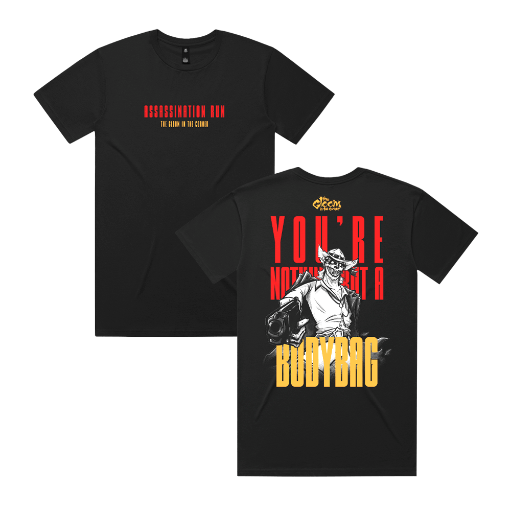 Assasination Run Tee - Black