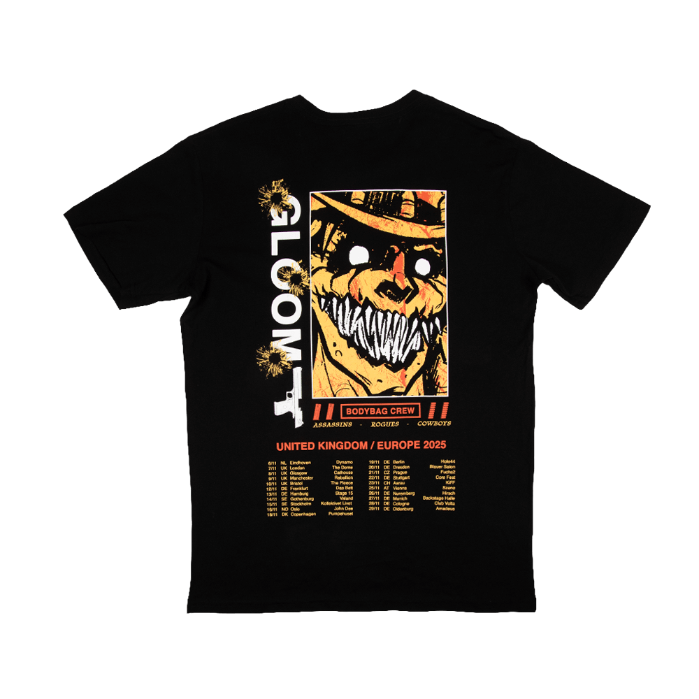 UK/EU 2025 Tour Tee - Black