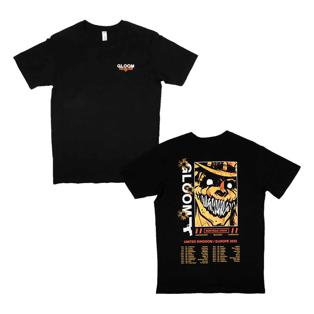 UK/EU 2025 Tour Tee - Black