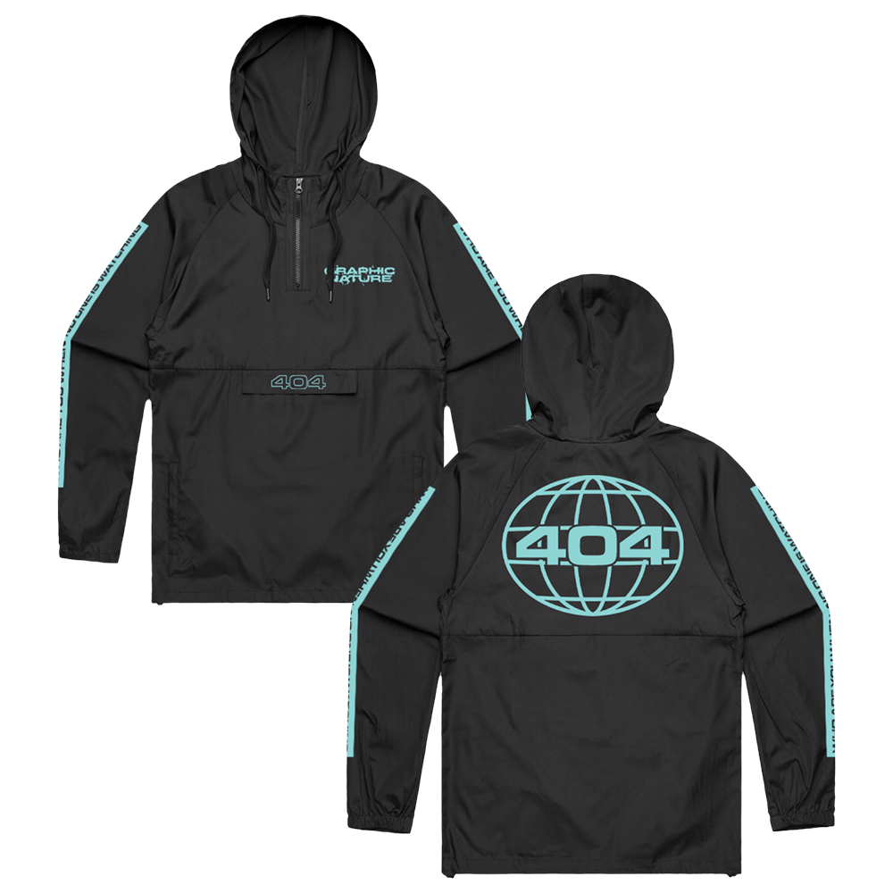 404 Windbreaker - Black
