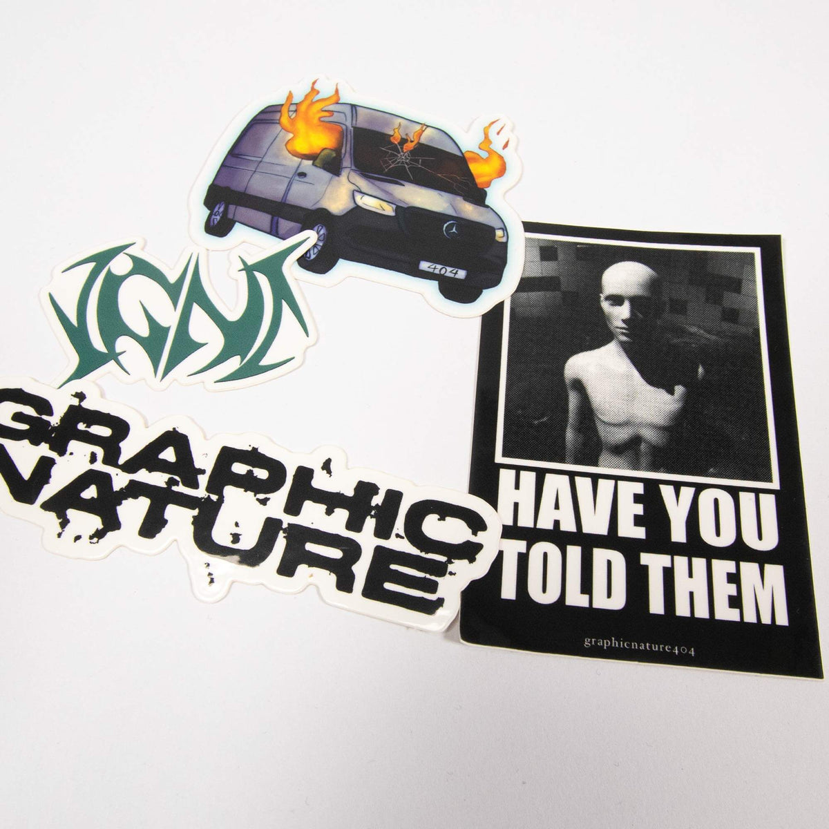 Graphic Nature Sticker Pack